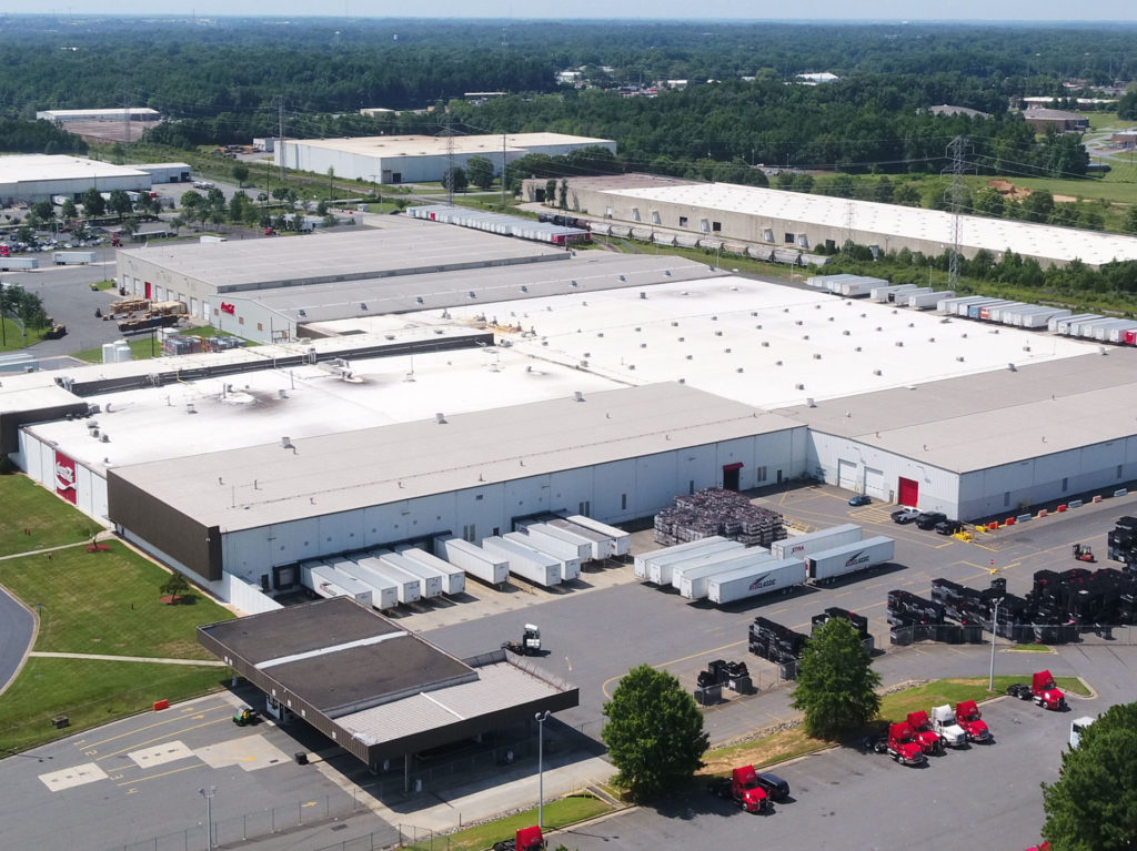 Coca-Cola Bottling roofing project