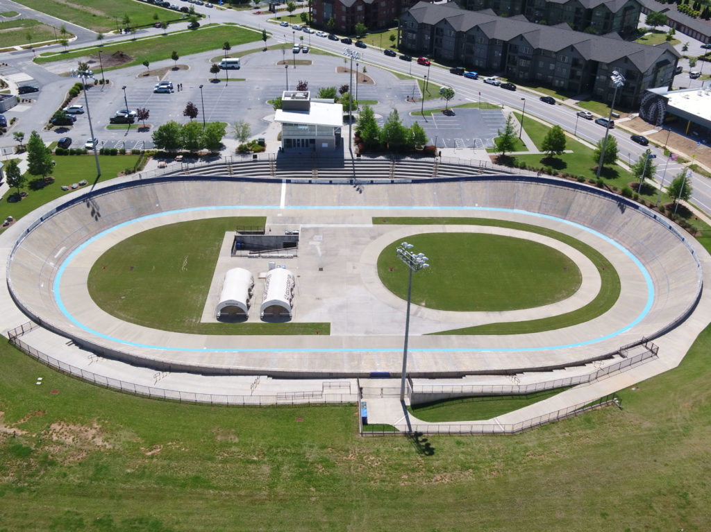 Velodrome roofing project